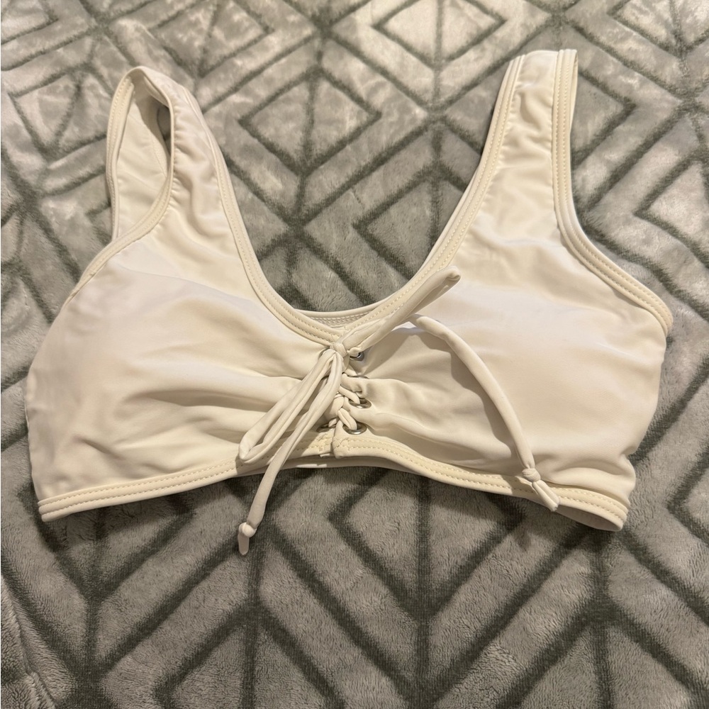 White Bikini Top